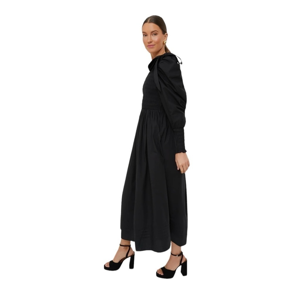 Cleobella Black Leonie Midi Dress NWT - Picture 5 of 9